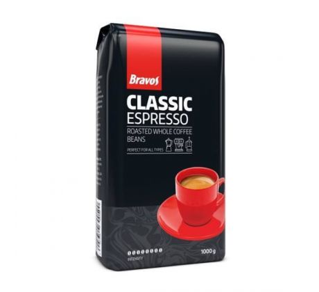 Zrnková káva Bravos Coffee Classic Espresso