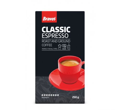 Mletá Káva Bravos Coffee Classic Espresso