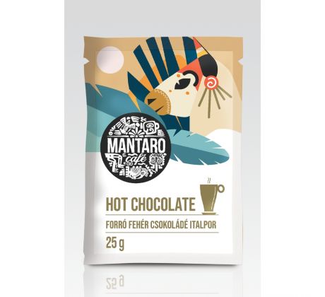 Horúca biela čokoláda Mantaro Cafe