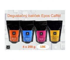 Degustačný balíček Epos Caffe 4 x 250 g