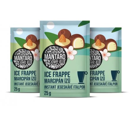 Ľadová káva Frappé Mantaro Cafe s príchuťou marcipánu