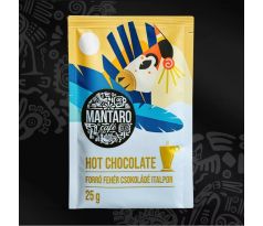 Horúca biela čokoláda Mantaro Cafe