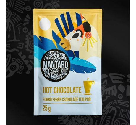 Horúca biela čokoláda Mantaro Cafe