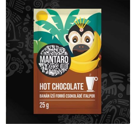 Horúca čokoláda Mantaro Cafe - banánová